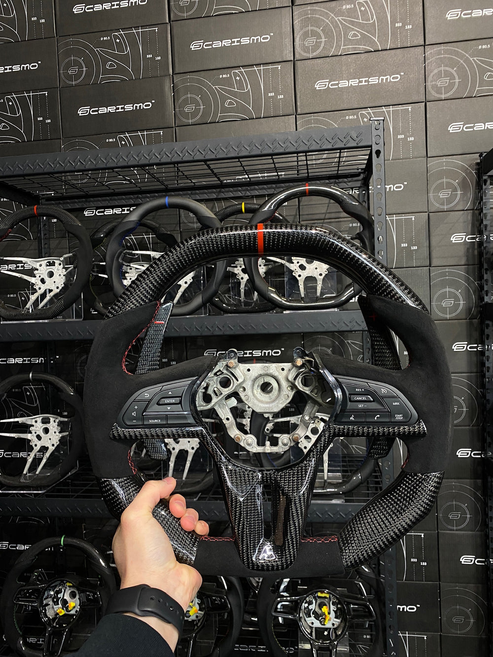 Custom steering wheel build