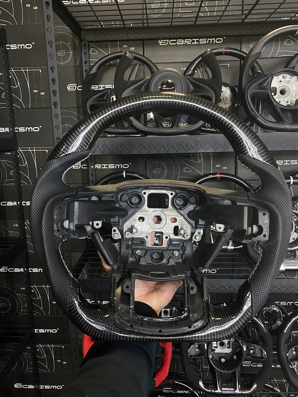 Custom steering wheel build