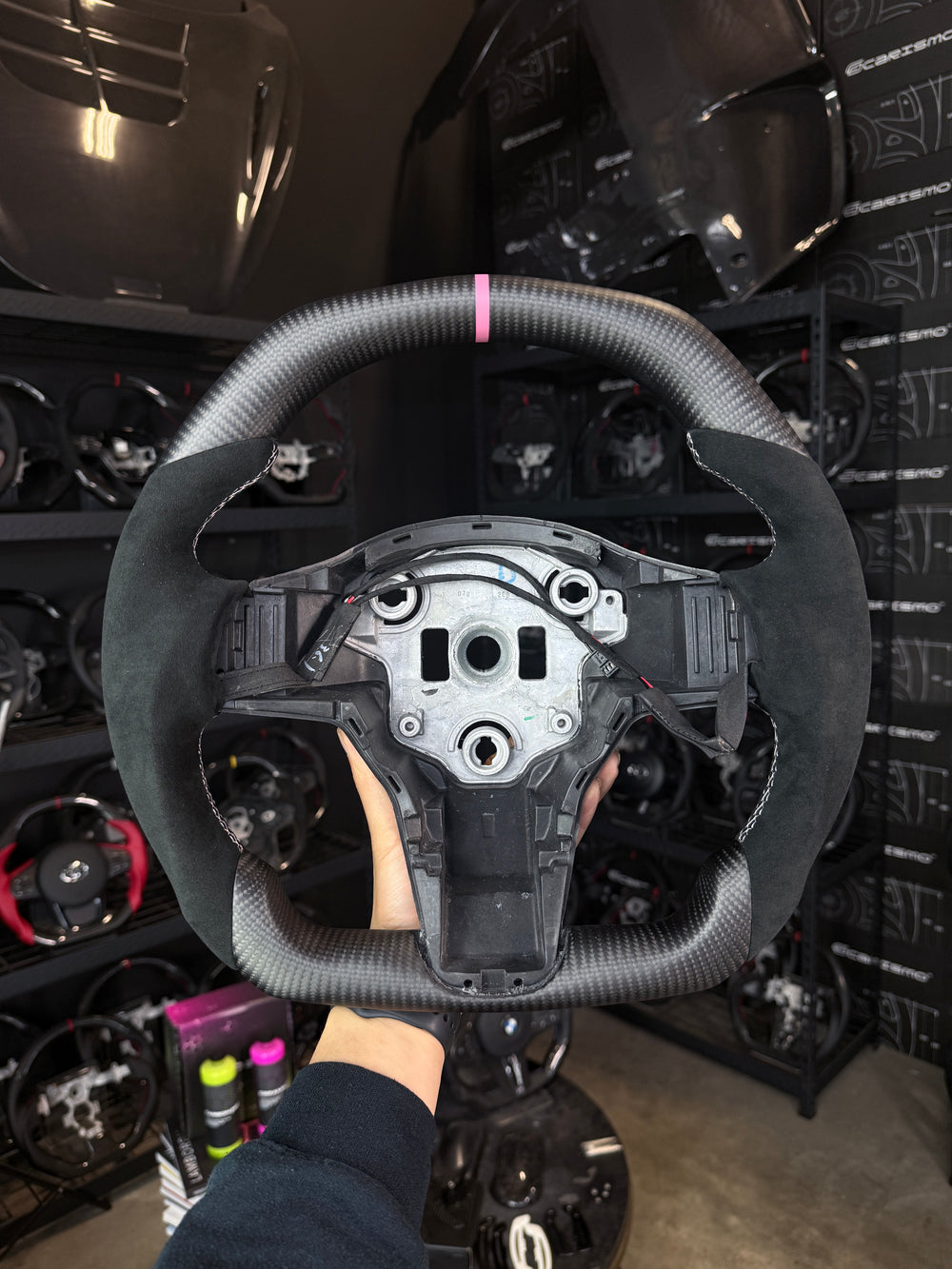 Custom steering wheel build