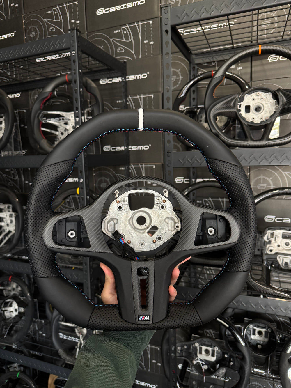 Custom steering wheel build