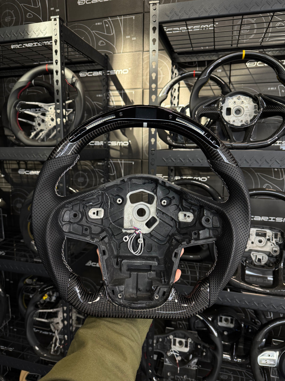 Custom steering wheel build