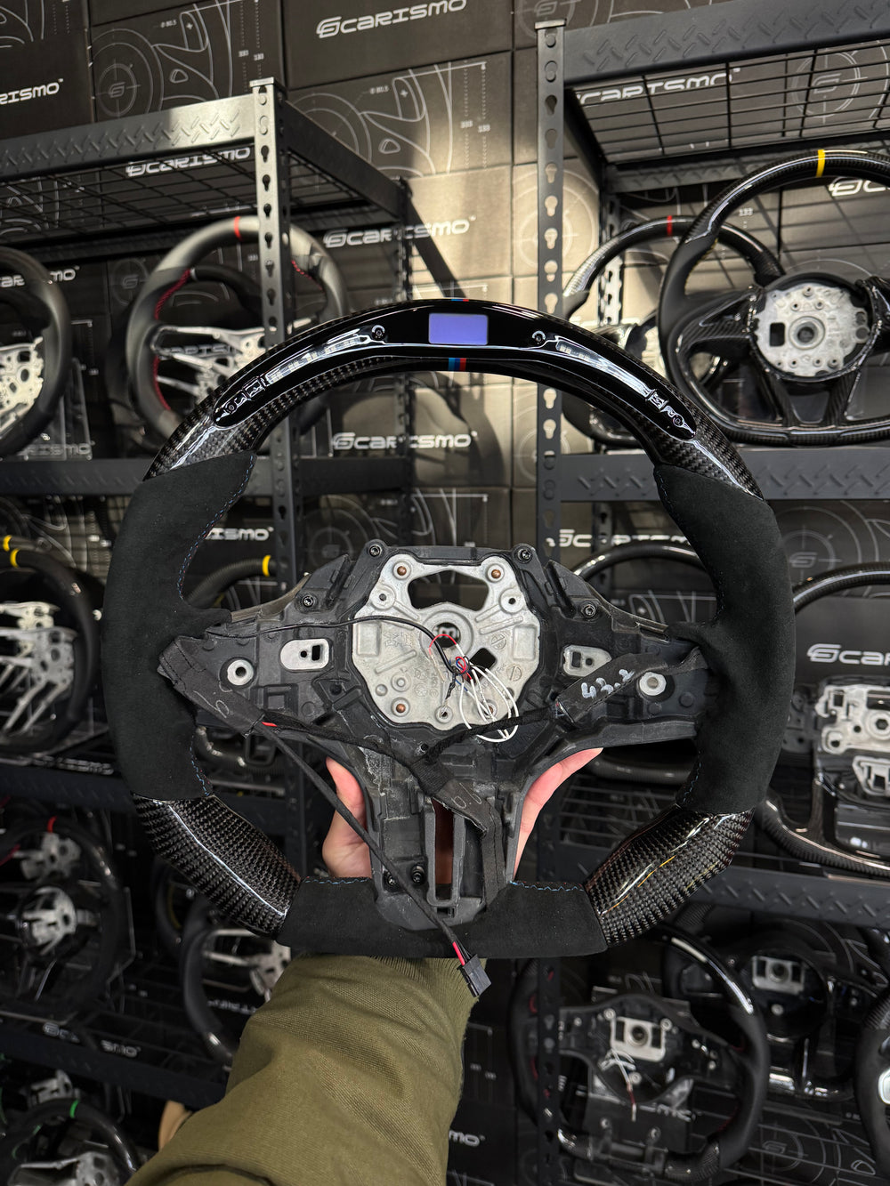 Custom steering wheel build