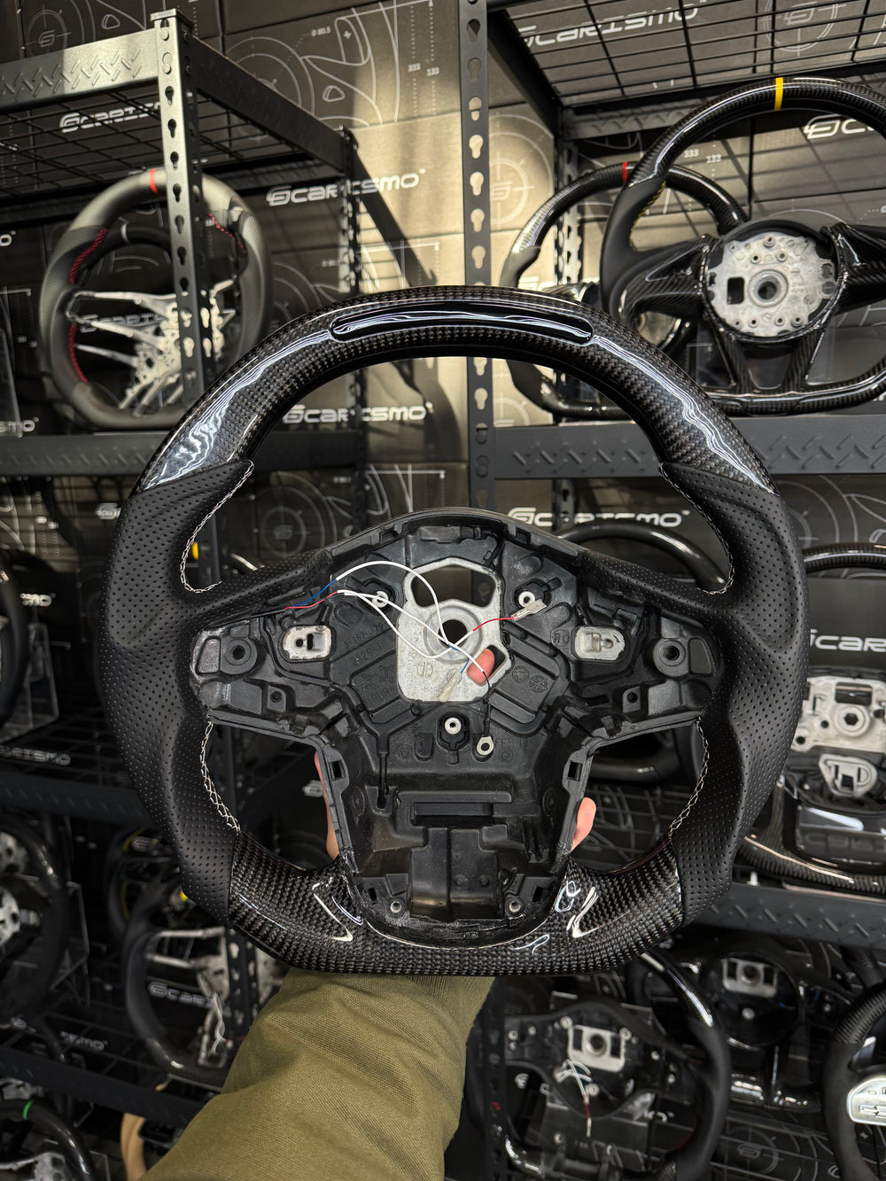 Custom steering wheel build