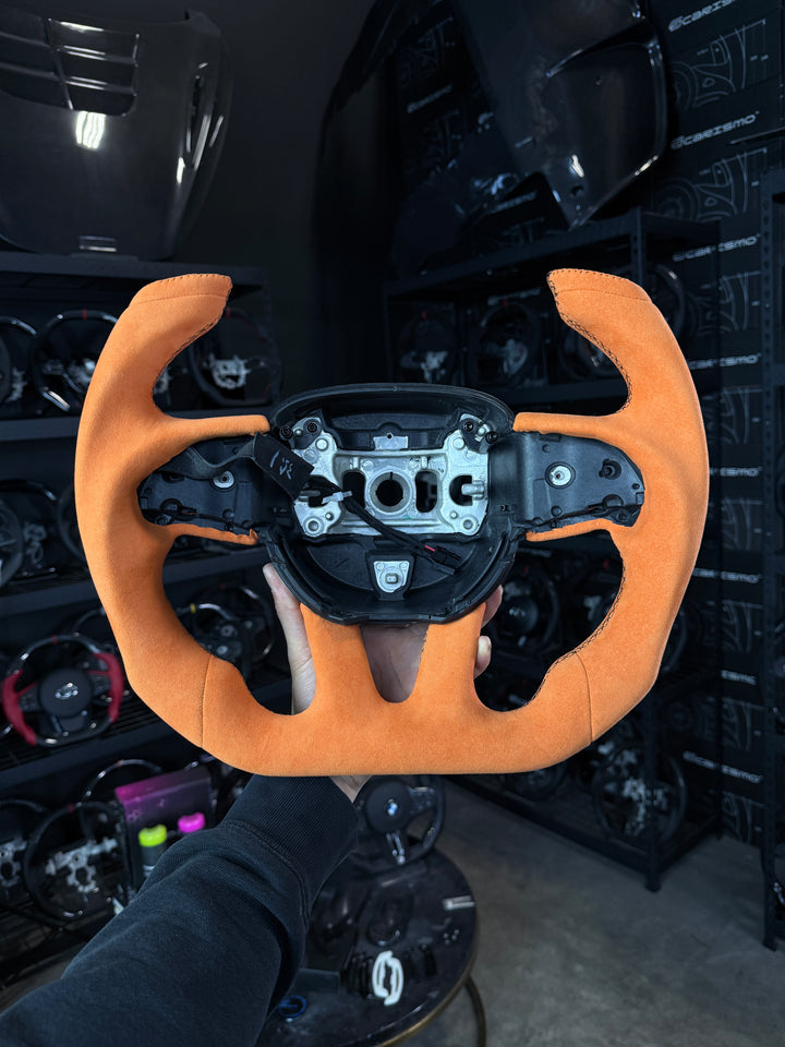 [Media/Test] Dodge / SRT (2015+) - F1 Competition - Full Orange Alcantara - Black Stitching (Heated)