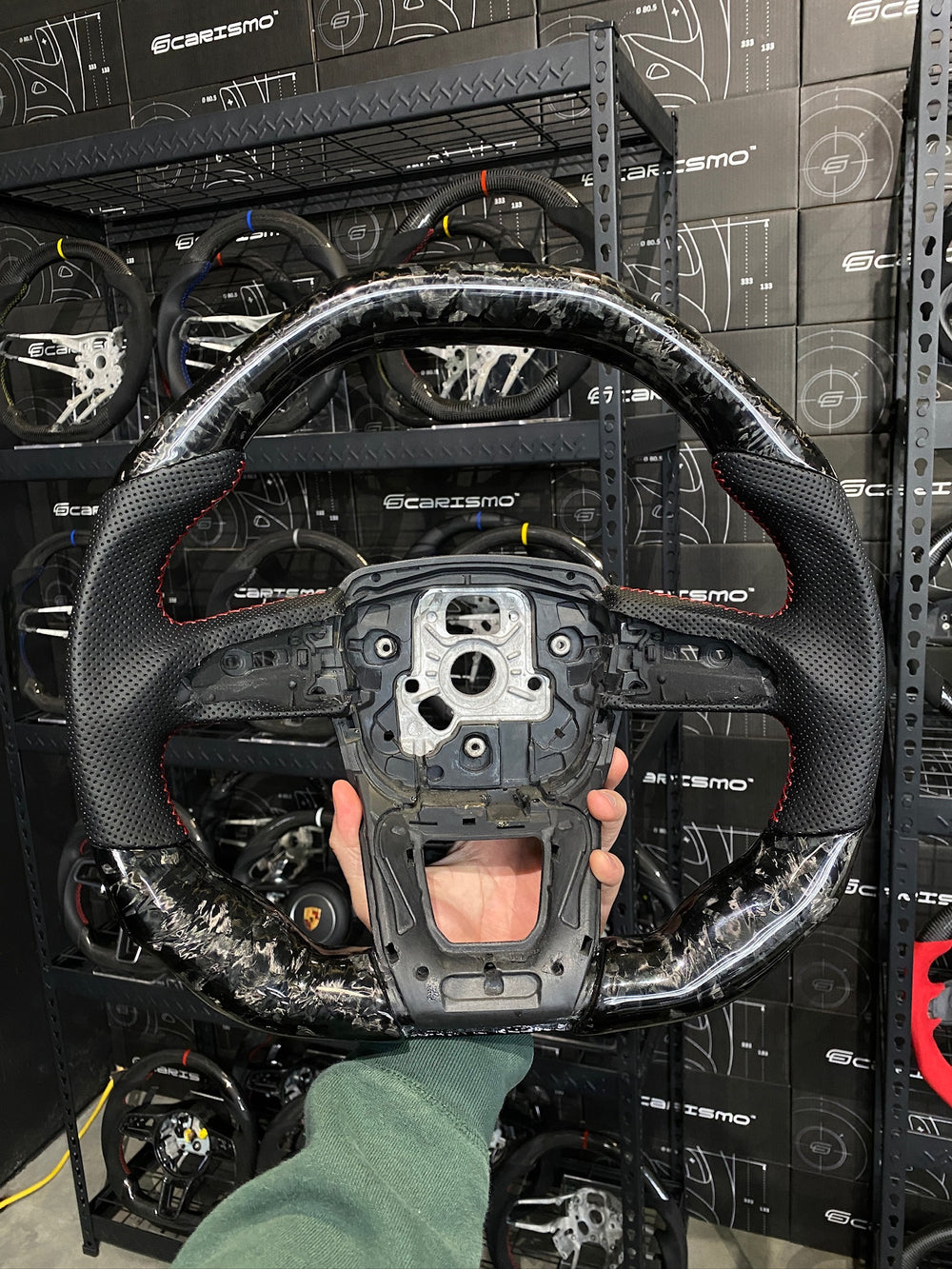 Custom steering wheel build