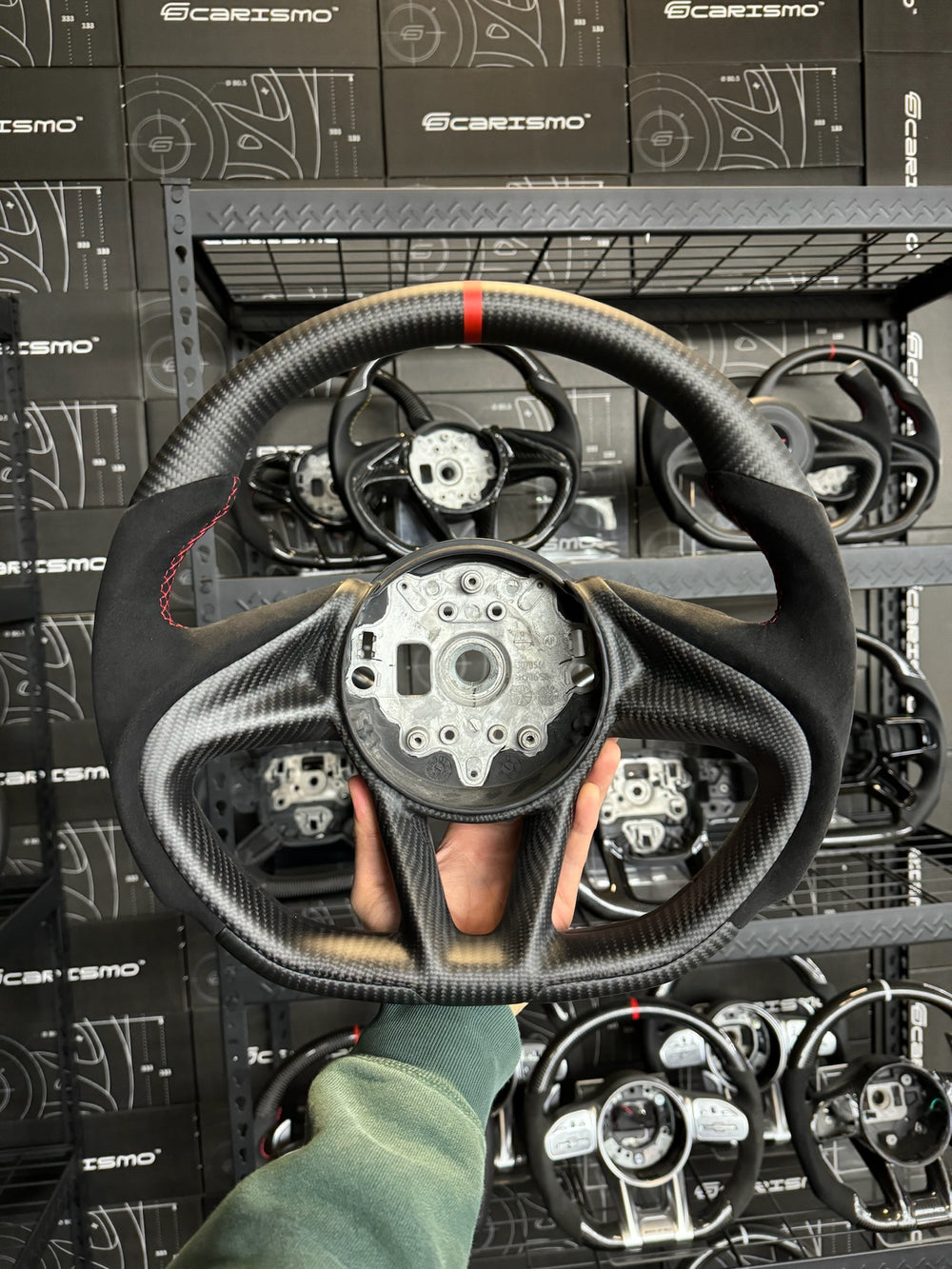 Custom steering wheel build