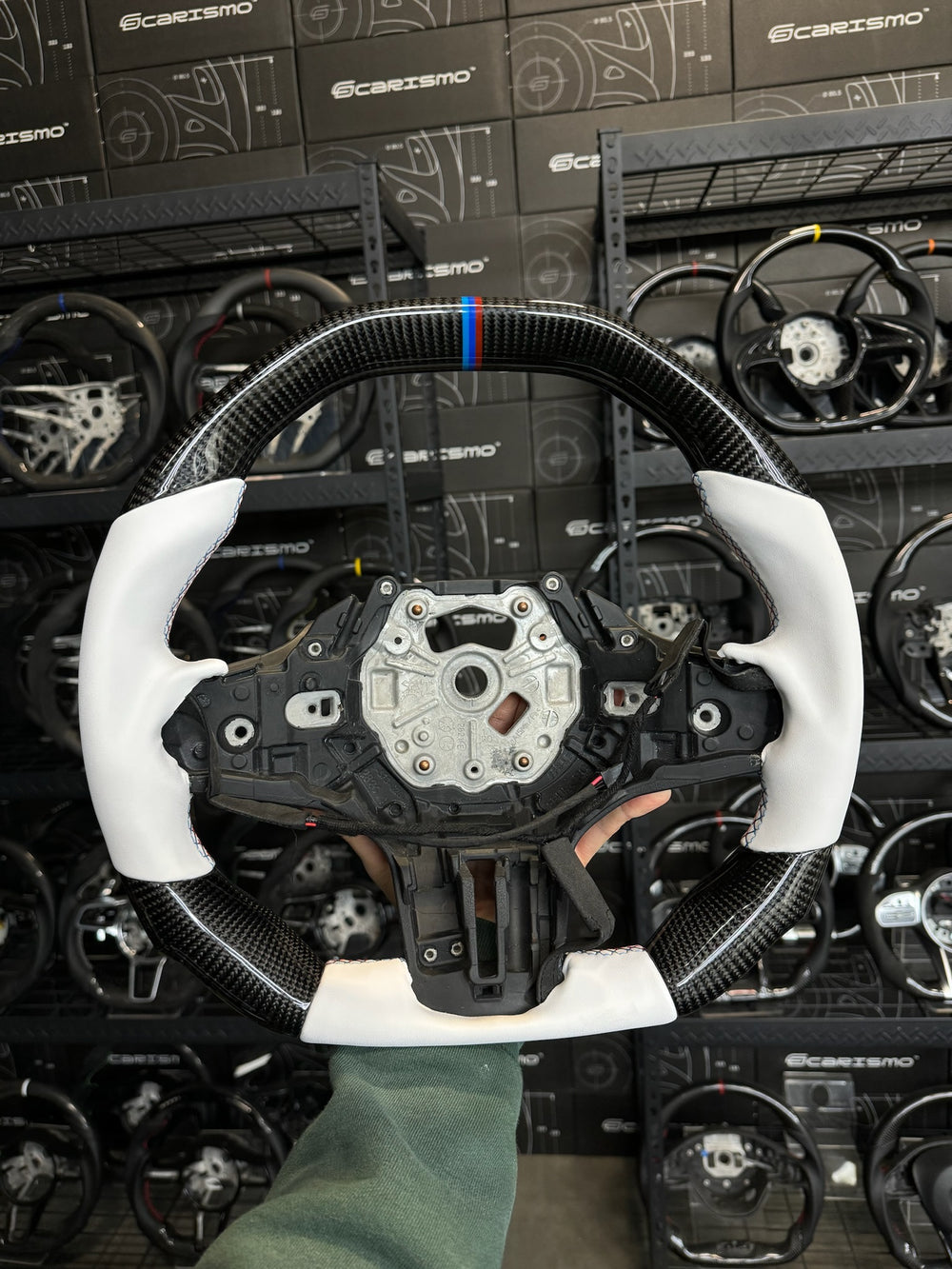 Custom steering wheel build