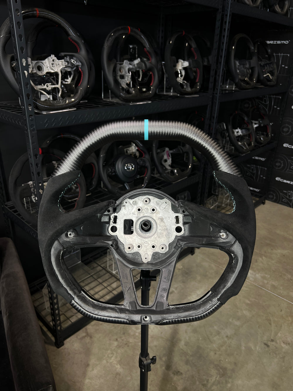 Custom steering wheel build
