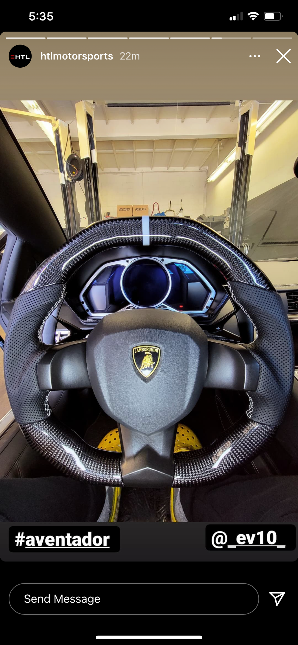 Custom steering wheel build