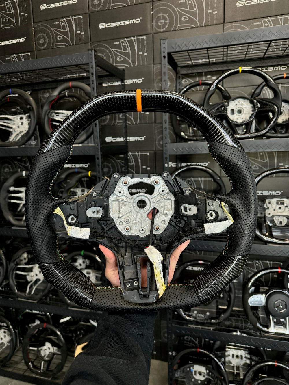 Custom steering wheel build