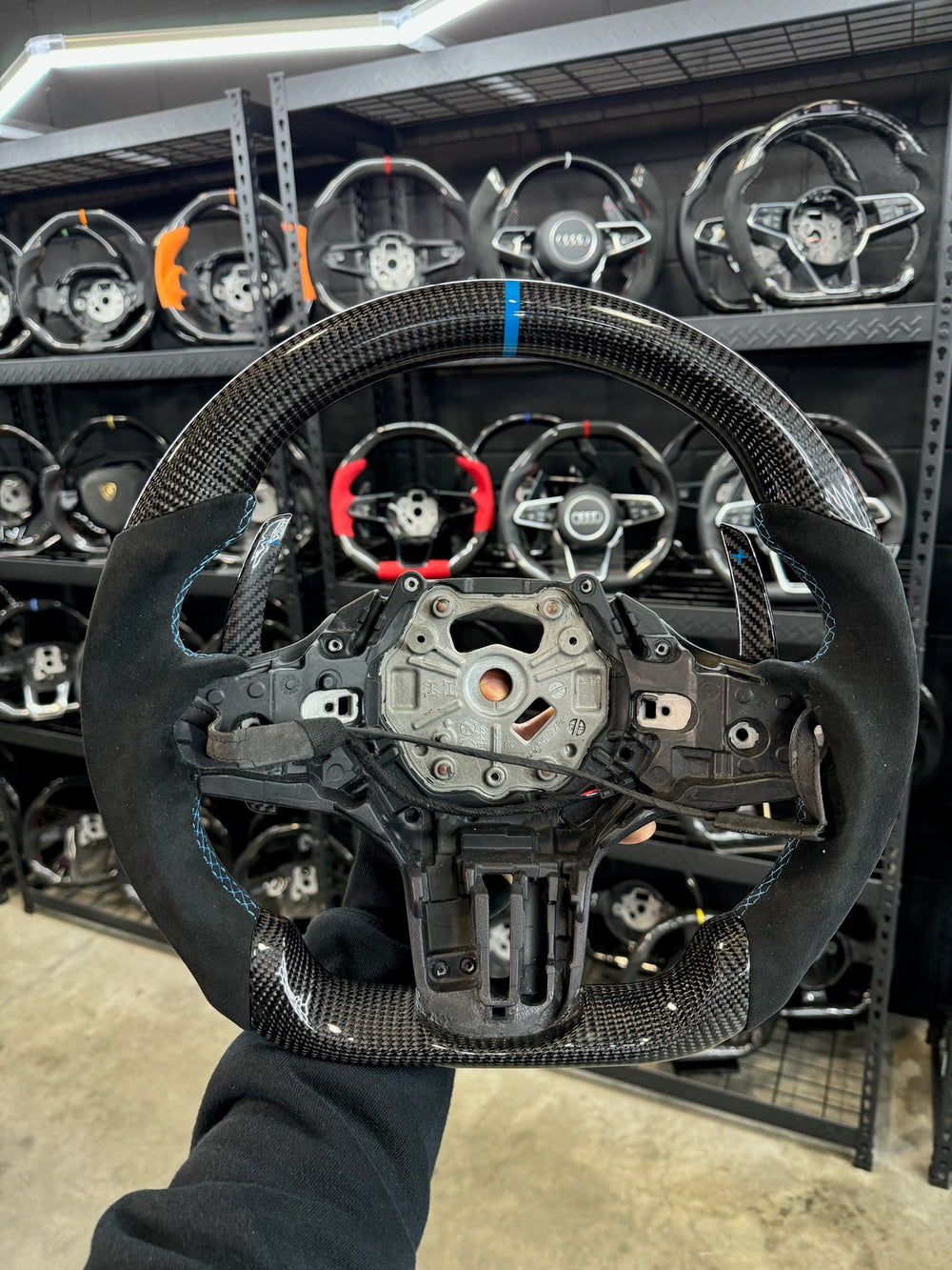 Custom steering wheel build