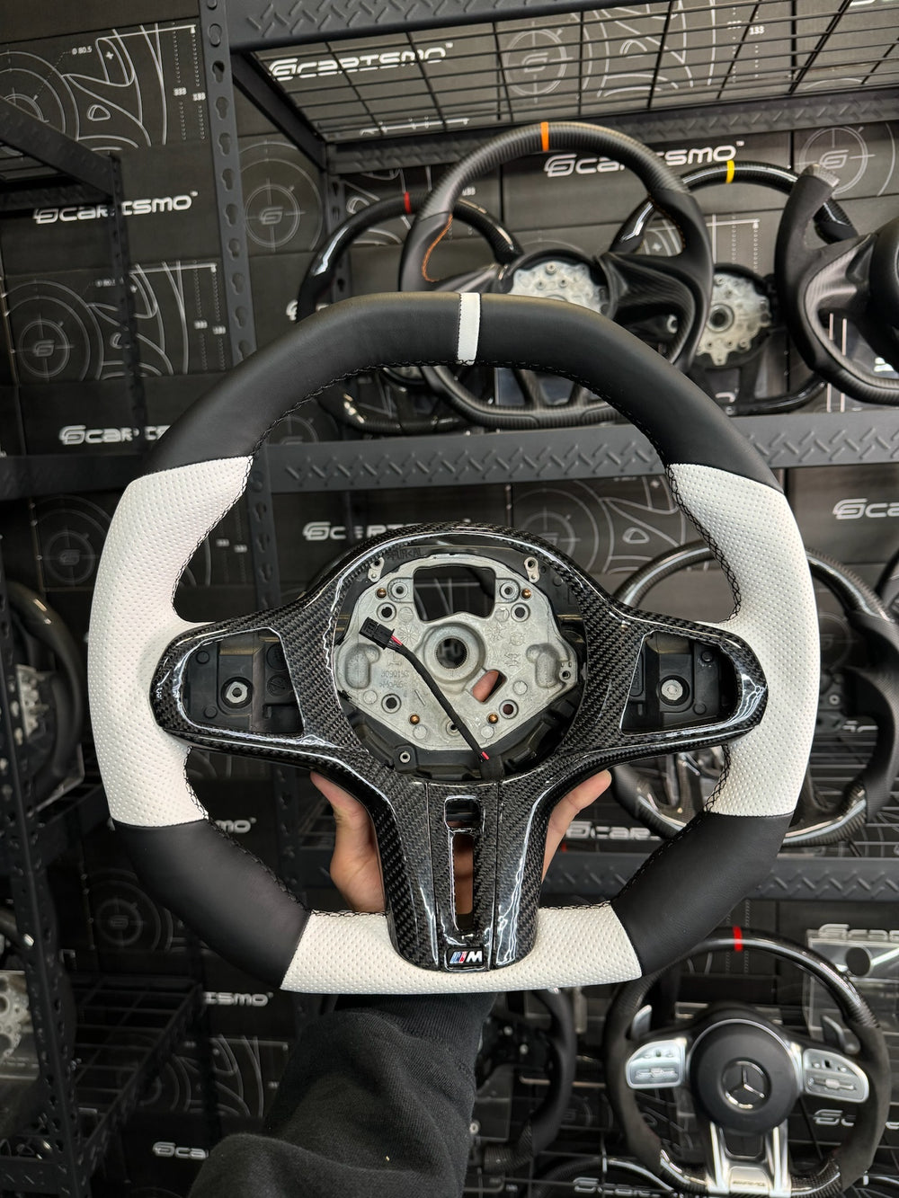 Custom steering wheel build