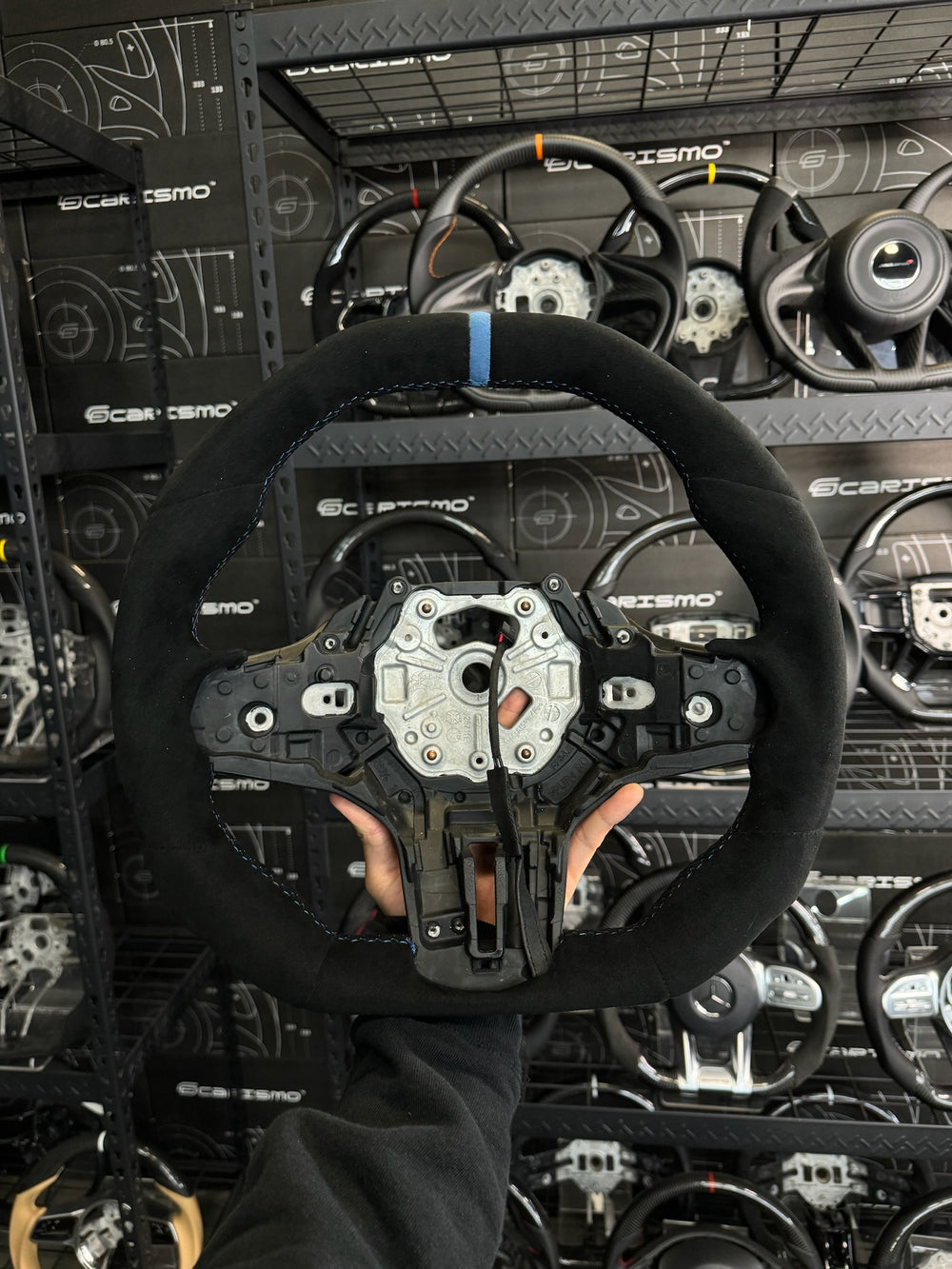 Custom steering wheel build