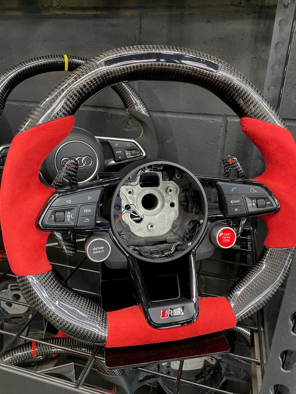 Custom steering wheel build
