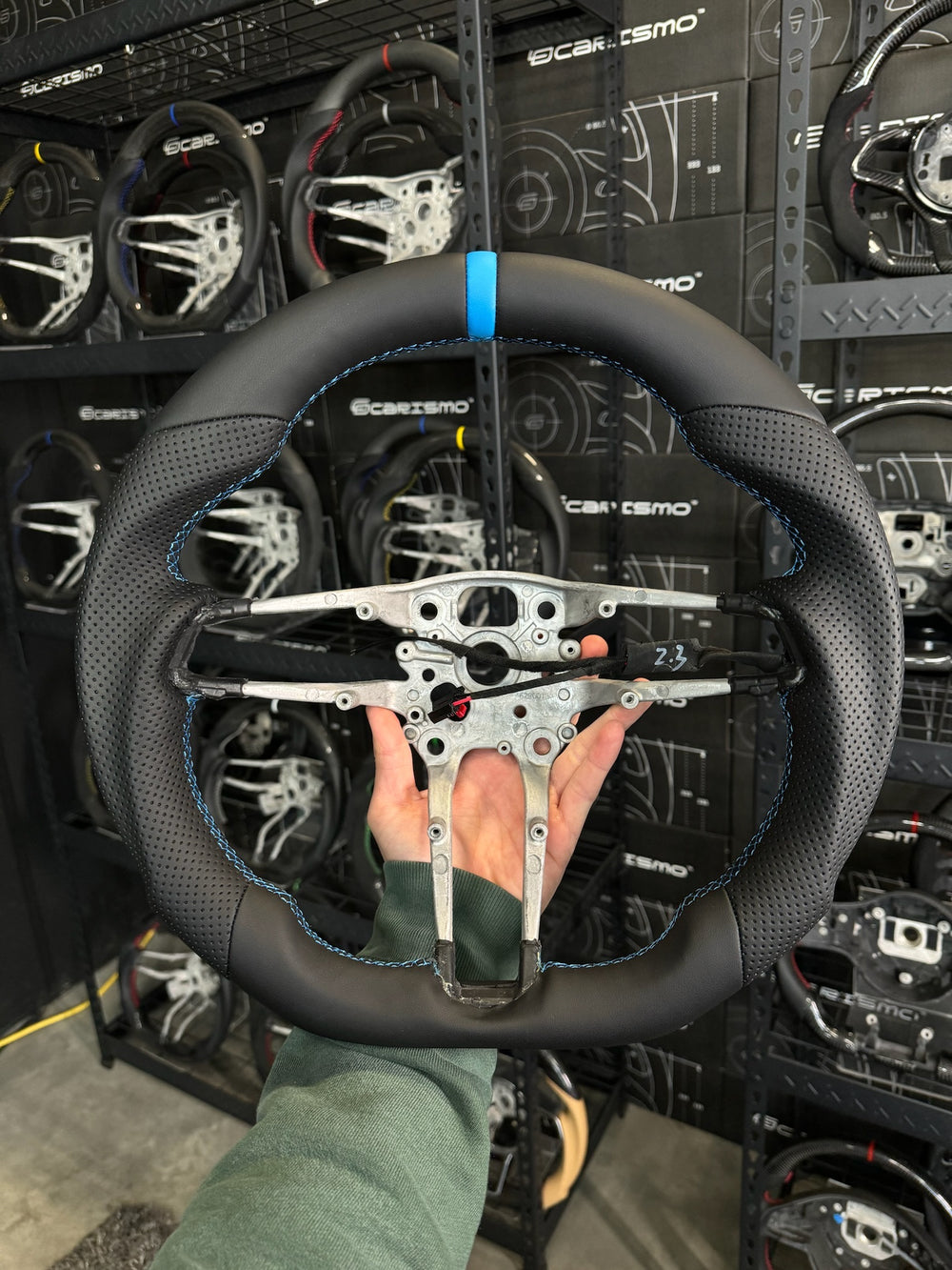 Custom steering wheel build