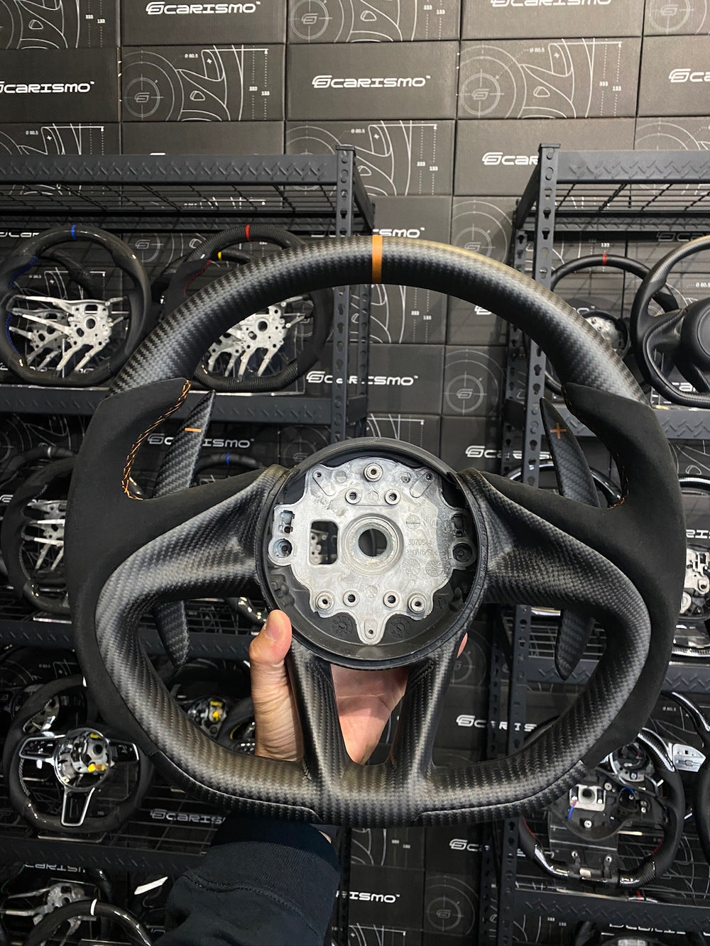Custom steering wheel build