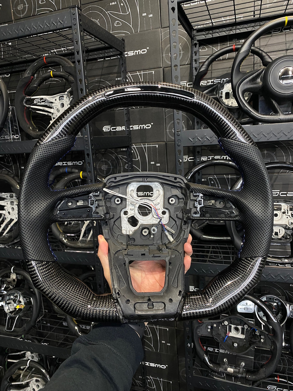 Custom steering wheel build