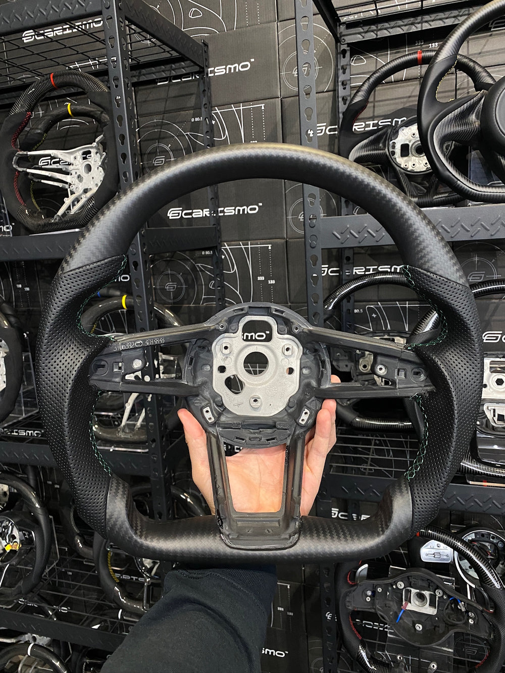 Custom steering wheel build