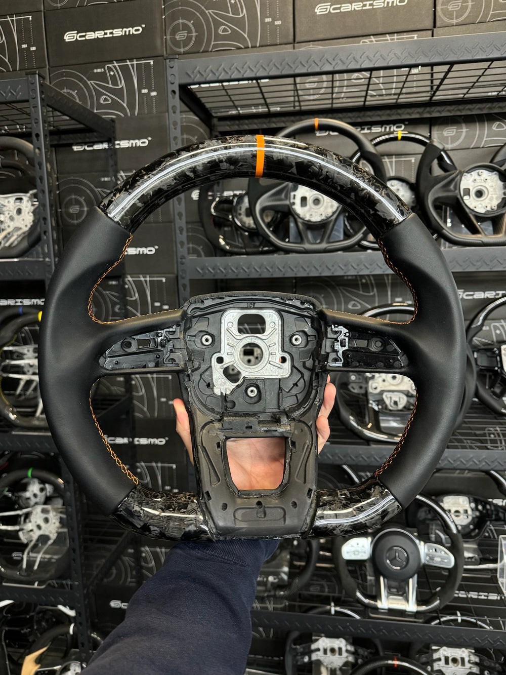 Custom steering wheel build