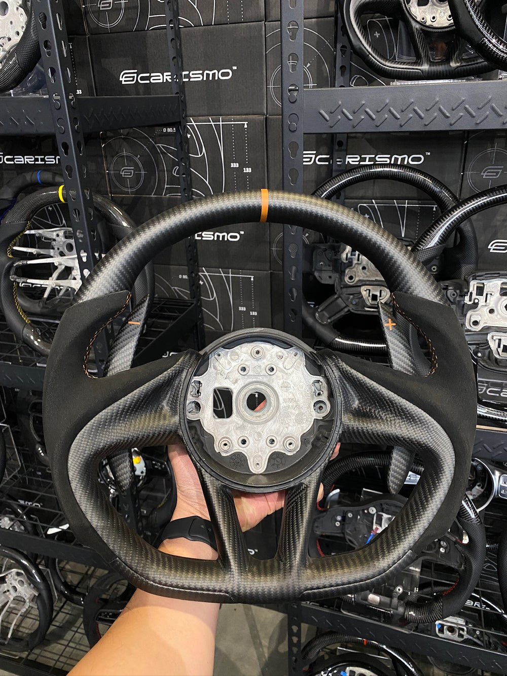 Custom steering wheel build