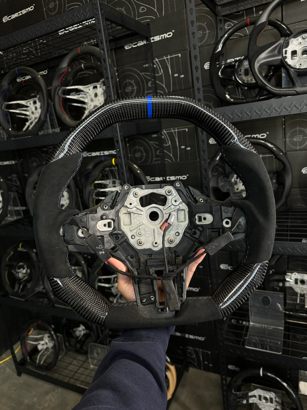 Custom steering wheel build
