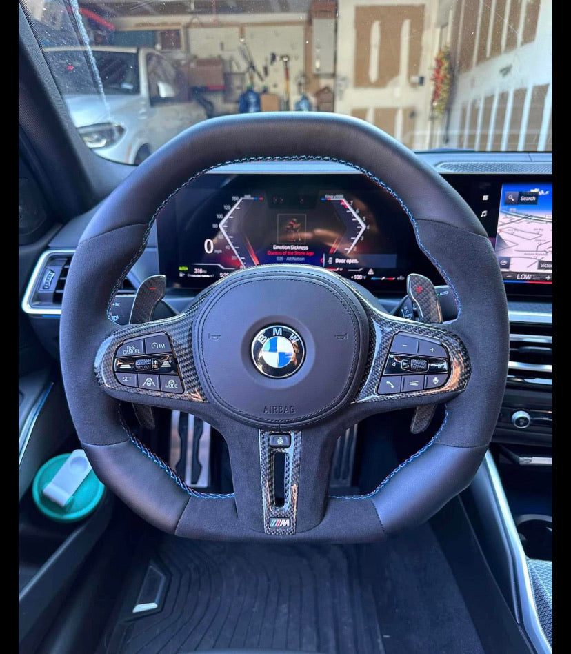 Custom steering wheel build