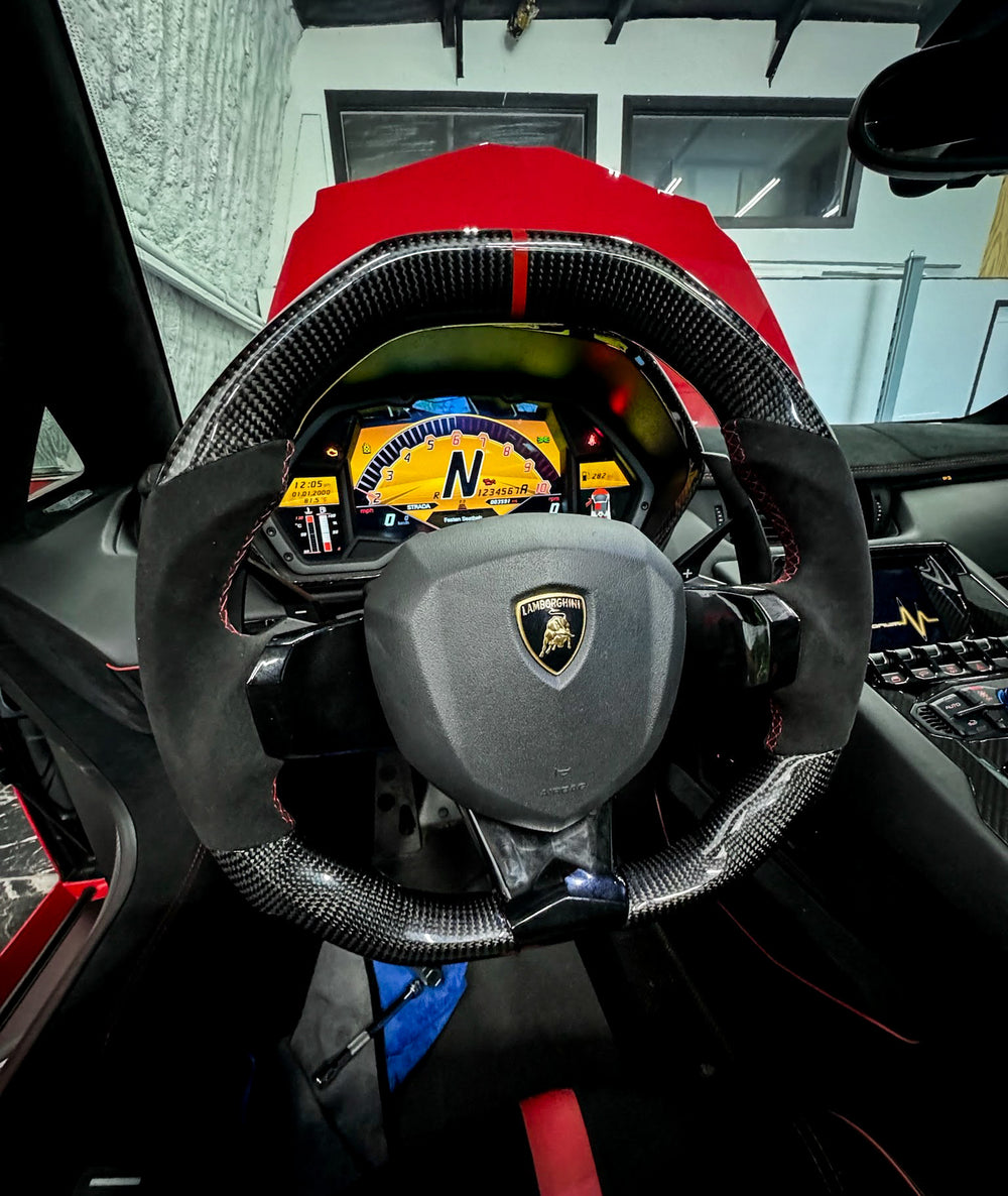 Custom steering wheel build