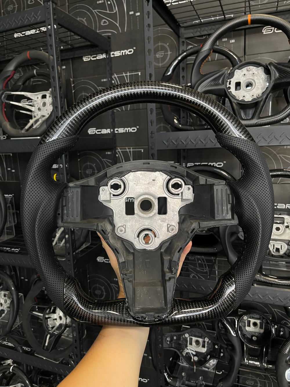 Custom steering wheel build