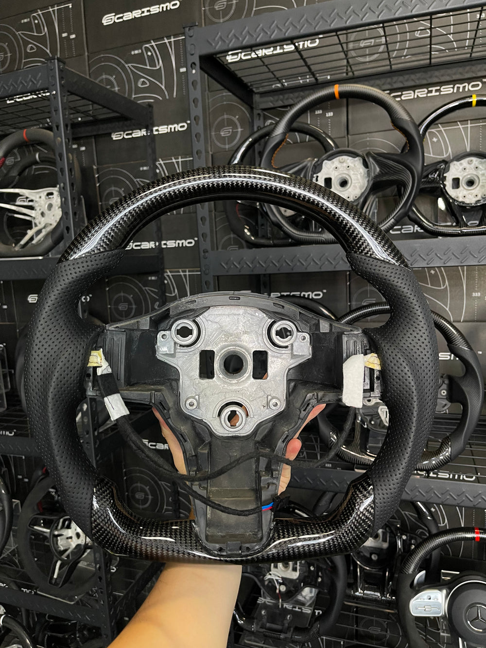 Custom steering wheel build