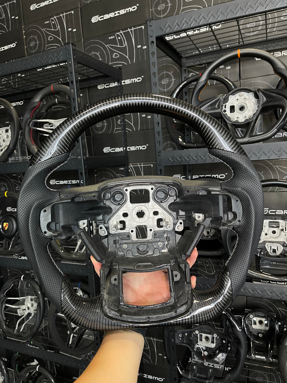 Custom steering wheel build