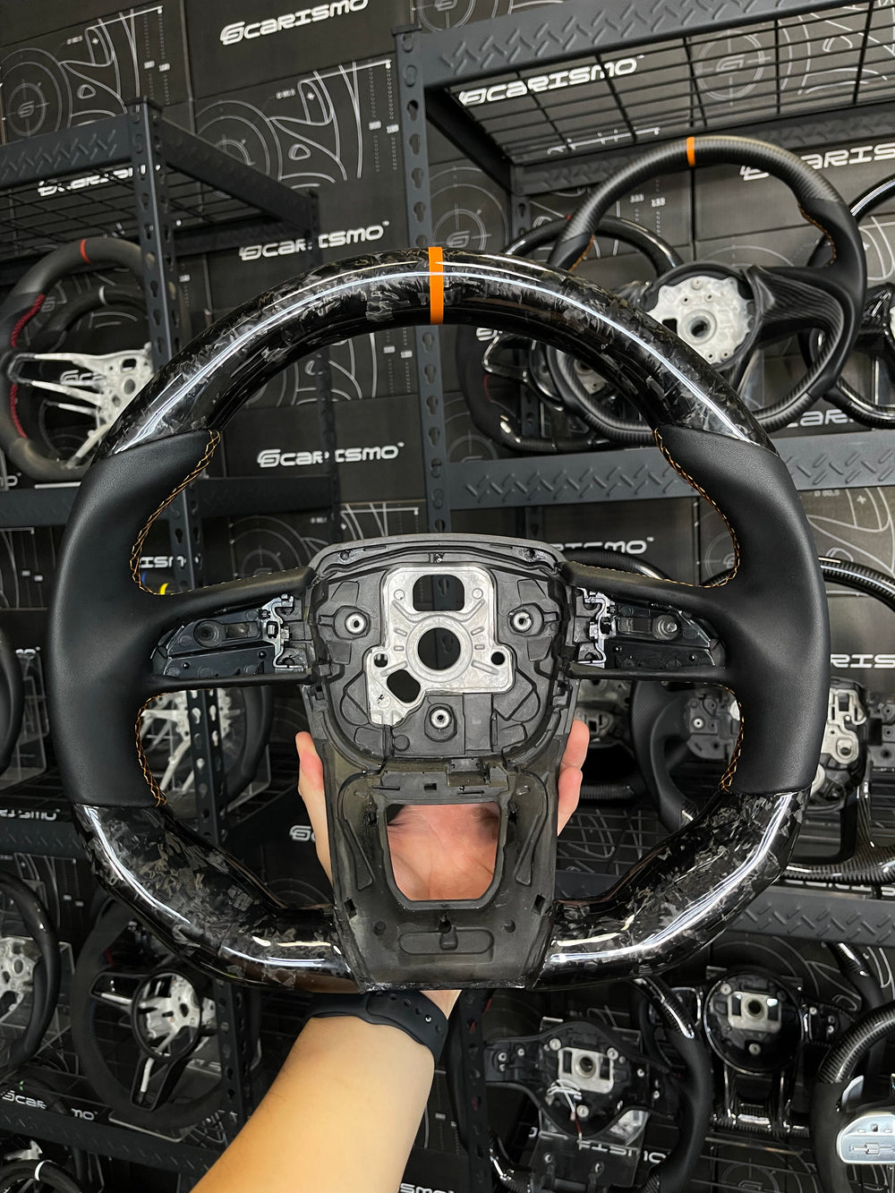Custom steering wheel build