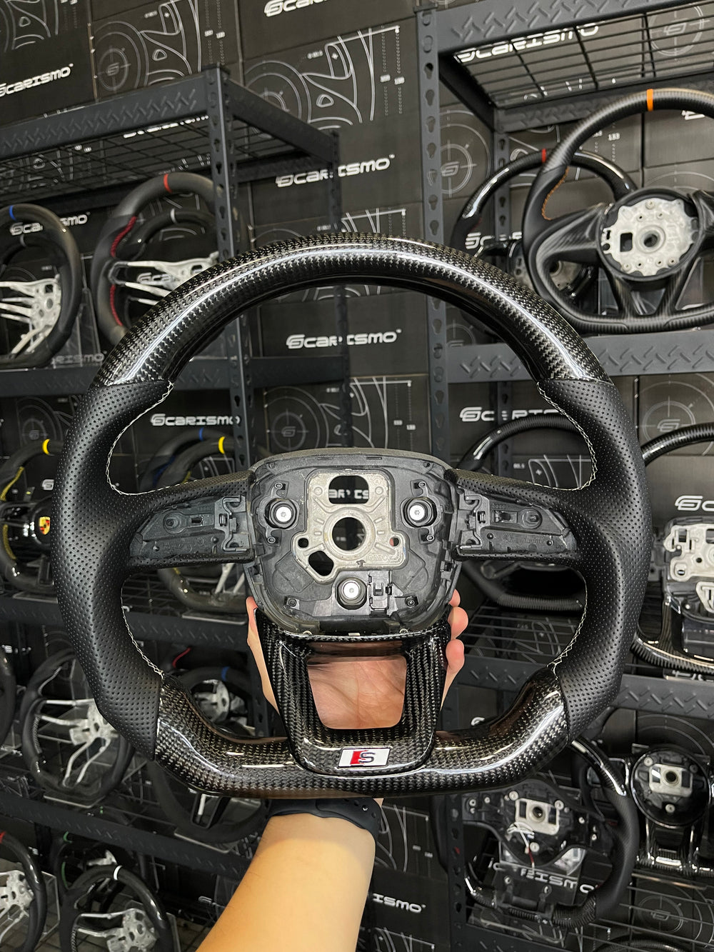 Custom steering wheel build
