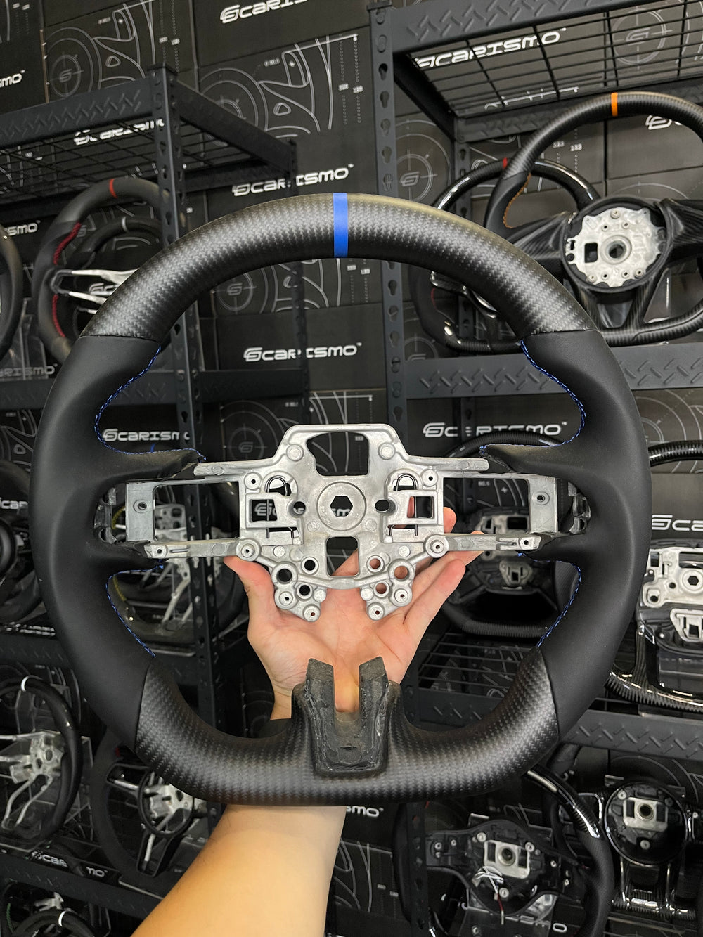 Custom steering wheel build