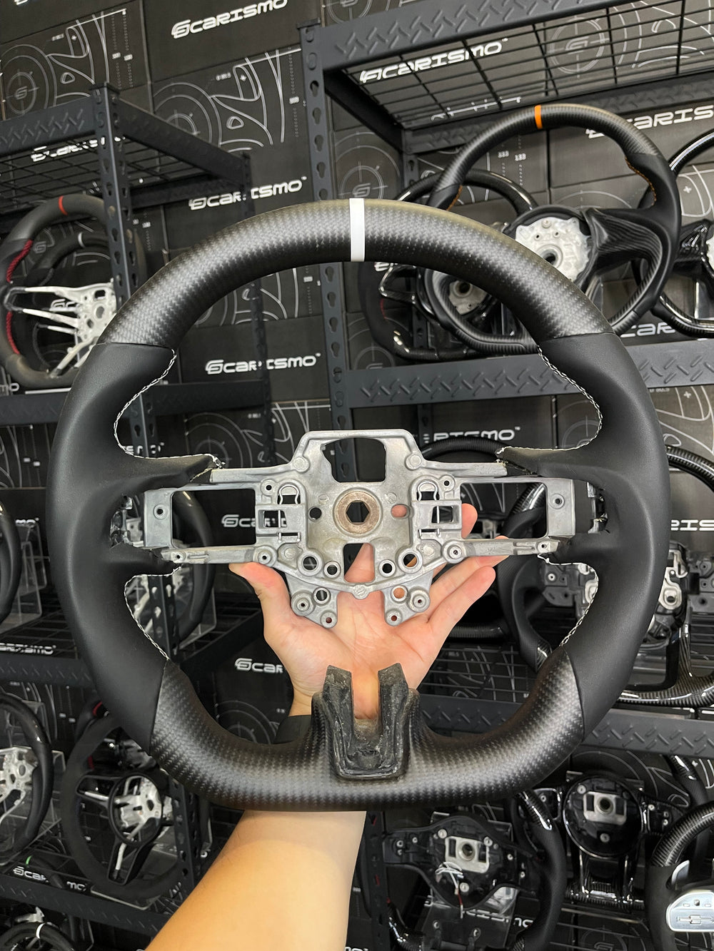 Custom steering wheel build