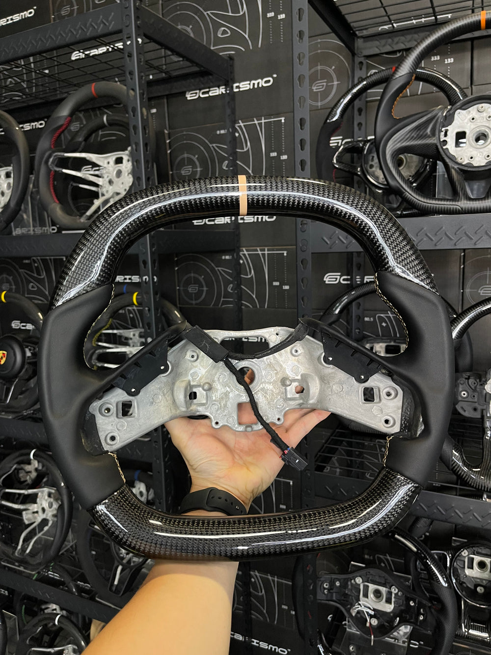 Custom steering wheel build