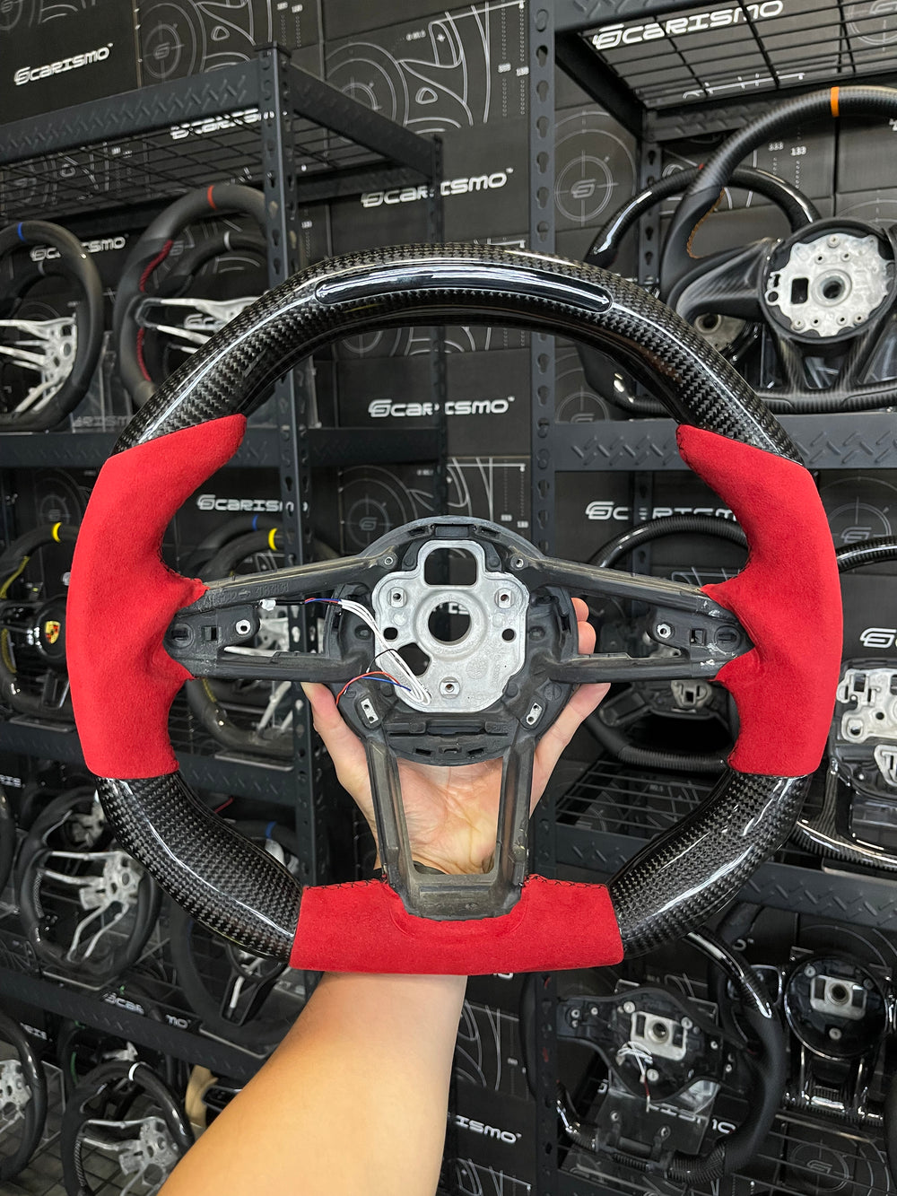 Custom steering wheel build