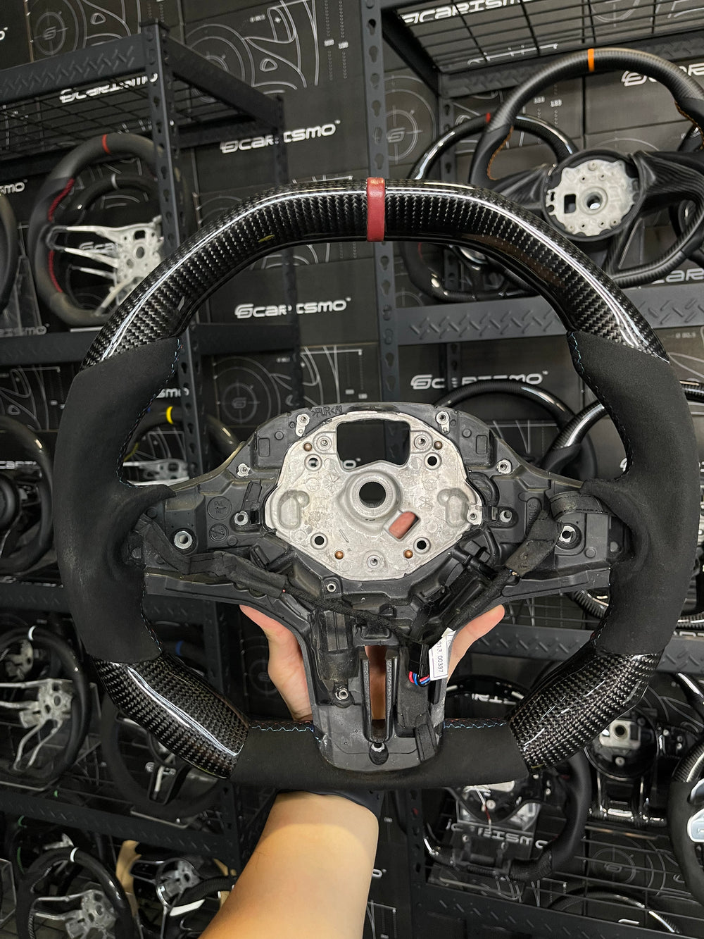 Custom steering wheel build