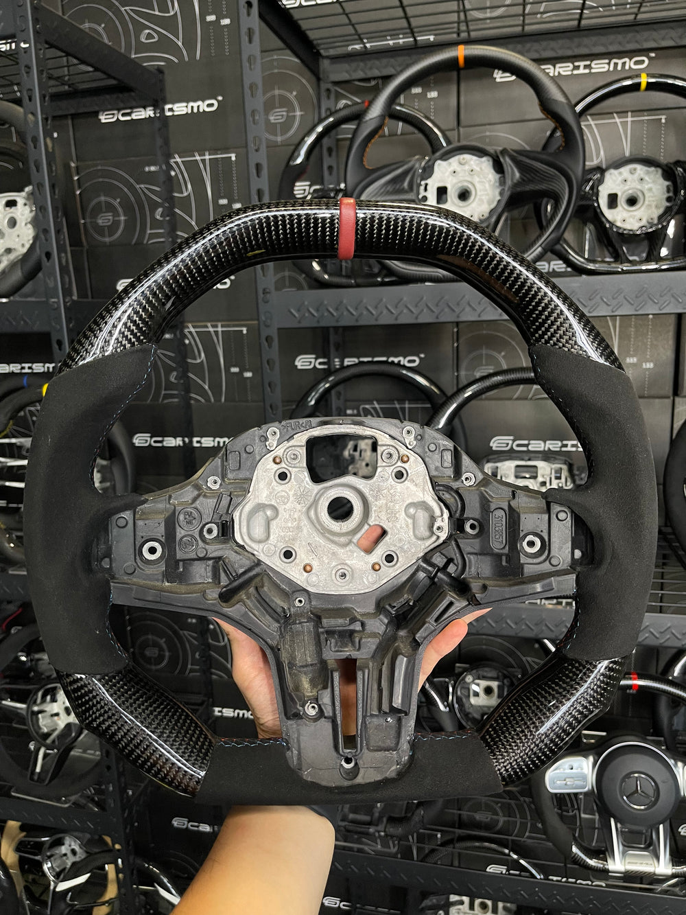 Custom steering wheel build