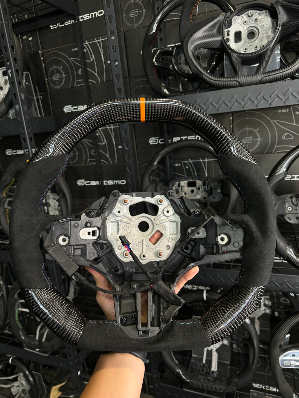 Custom steering wheel build