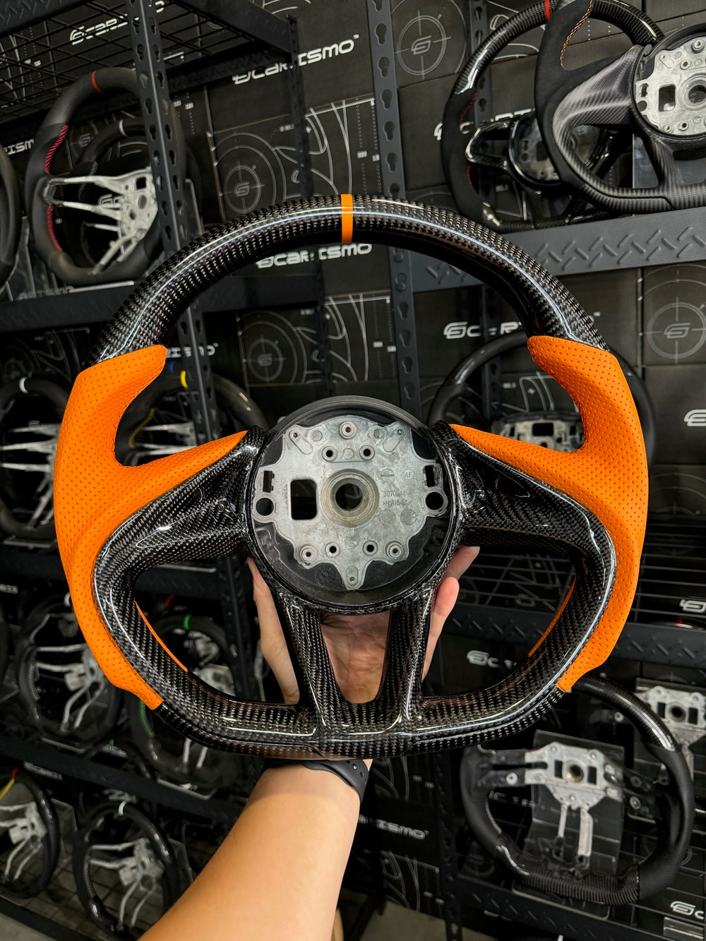 Custom steering wheel build