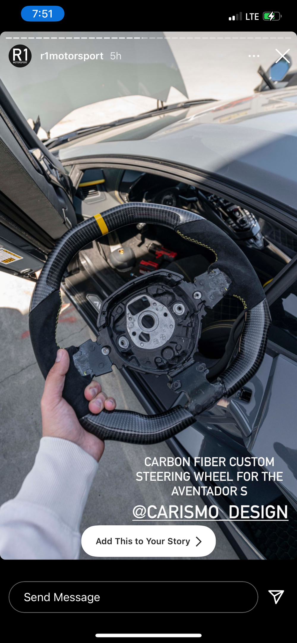 Custom steering wheel build