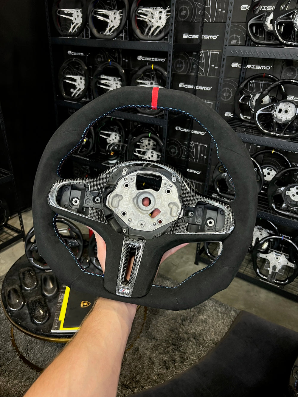 Custom steering wheel build