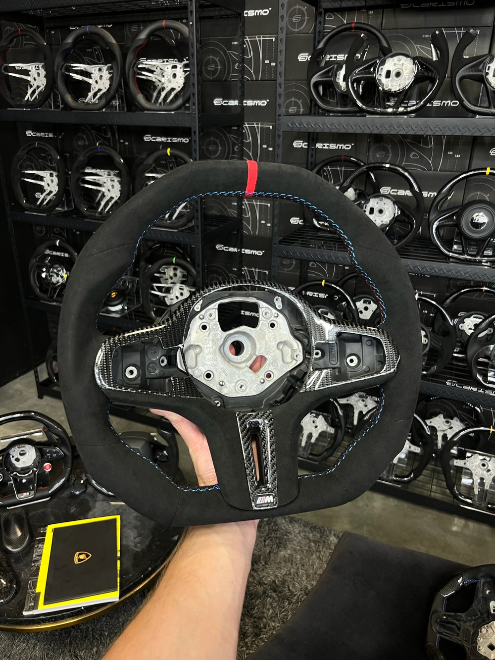 Custom steering wheel build