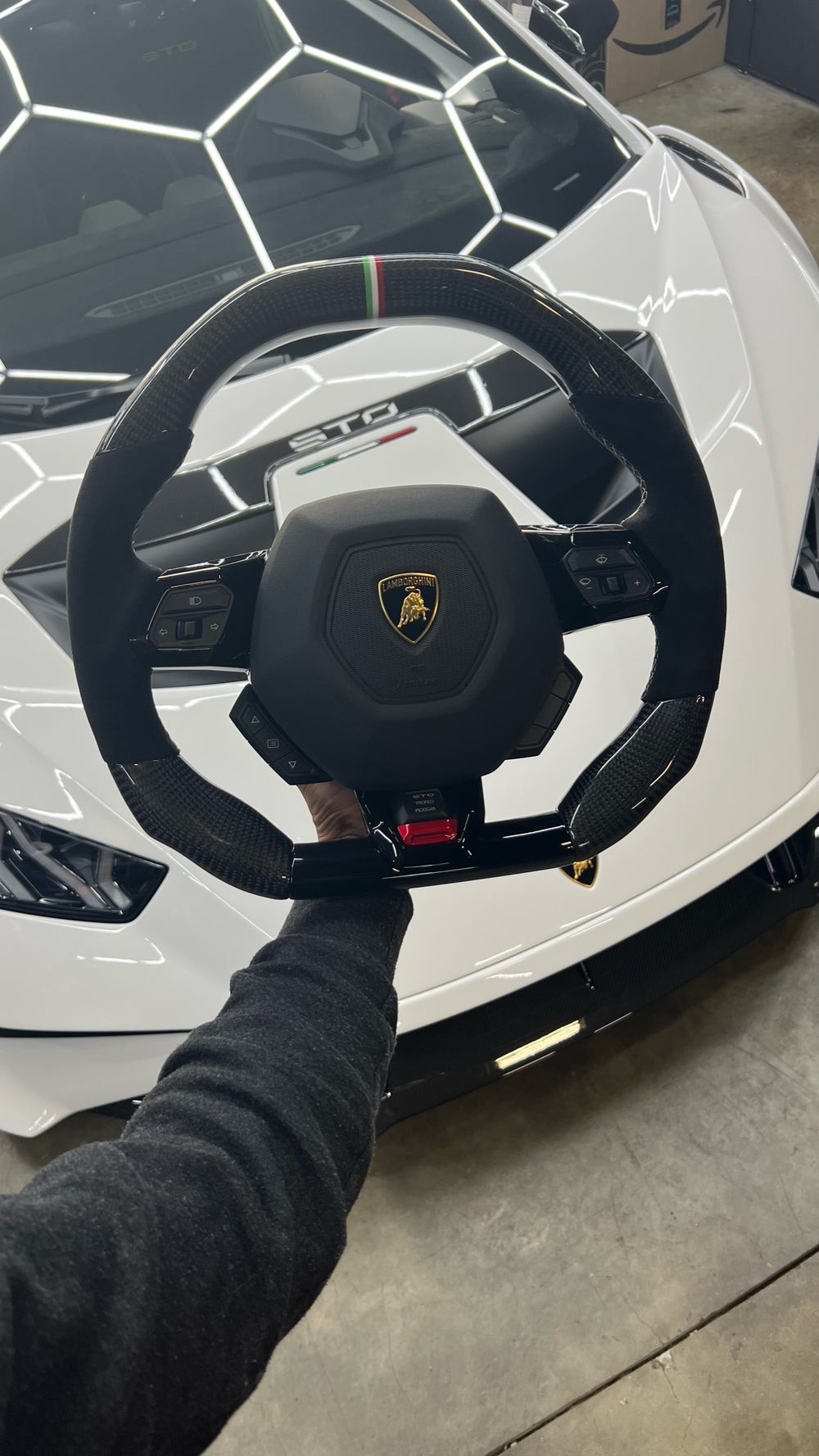 Custom steering wheel build