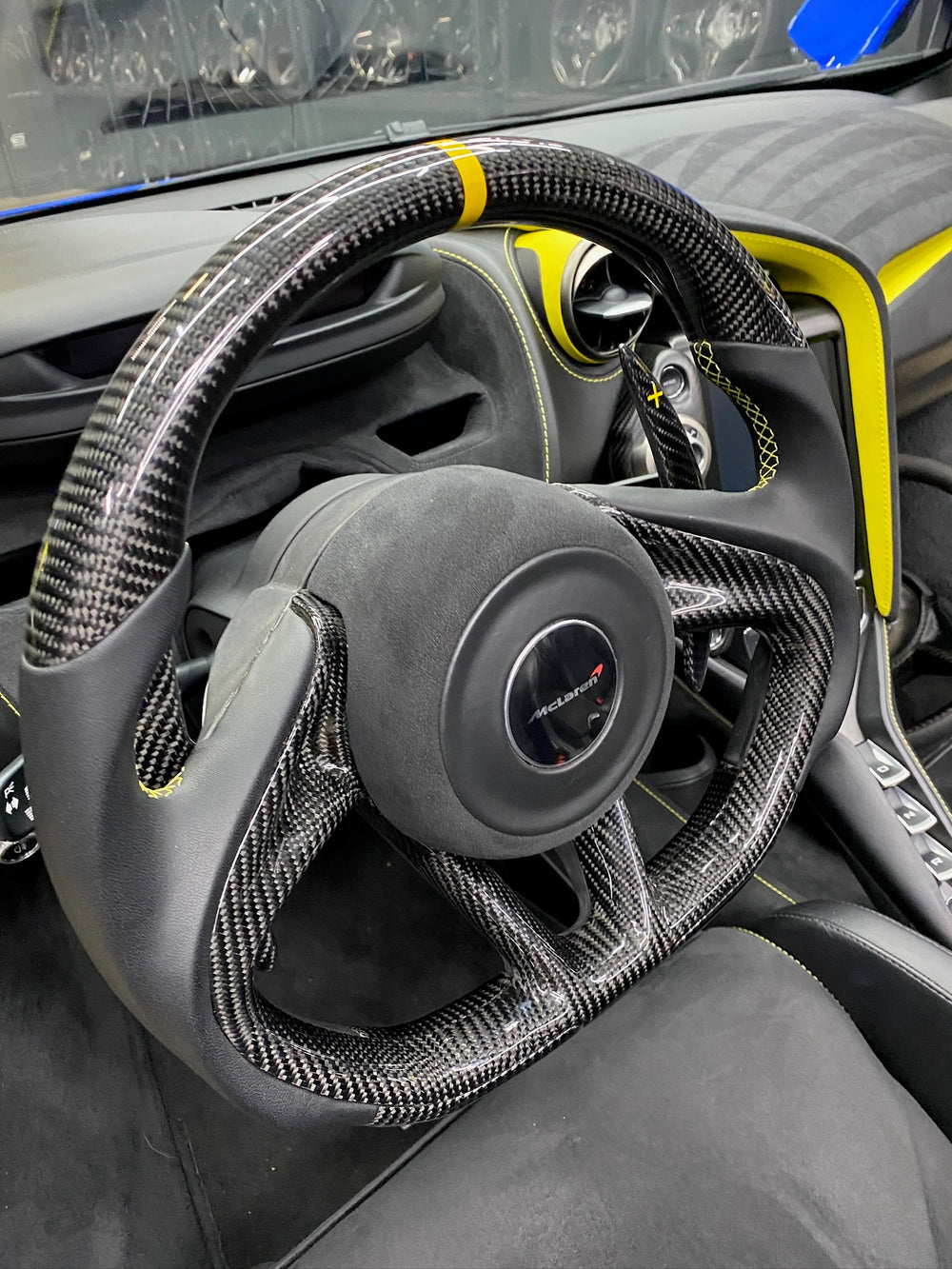 Custom steering wheel build