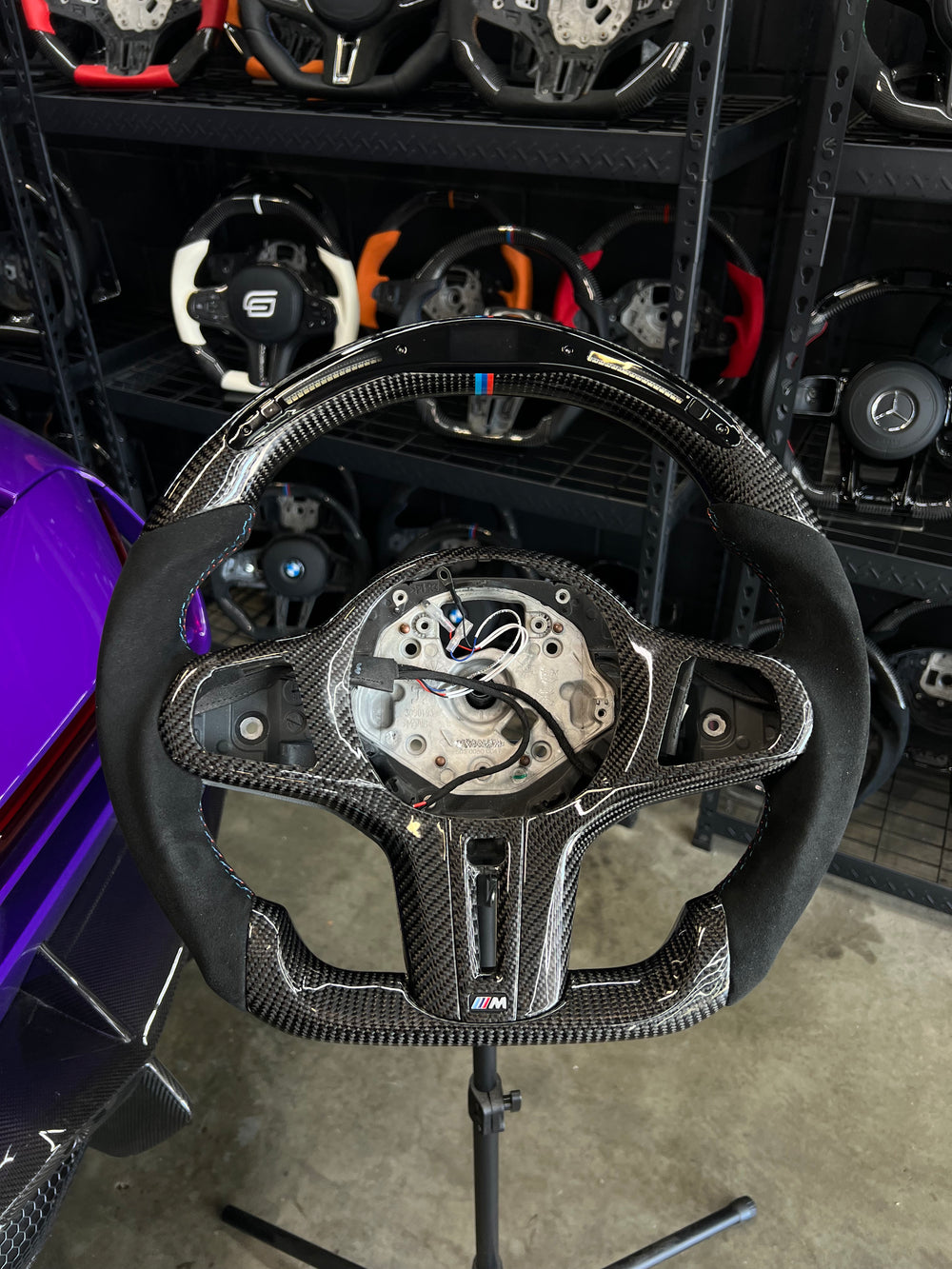 Custom steering wheel build