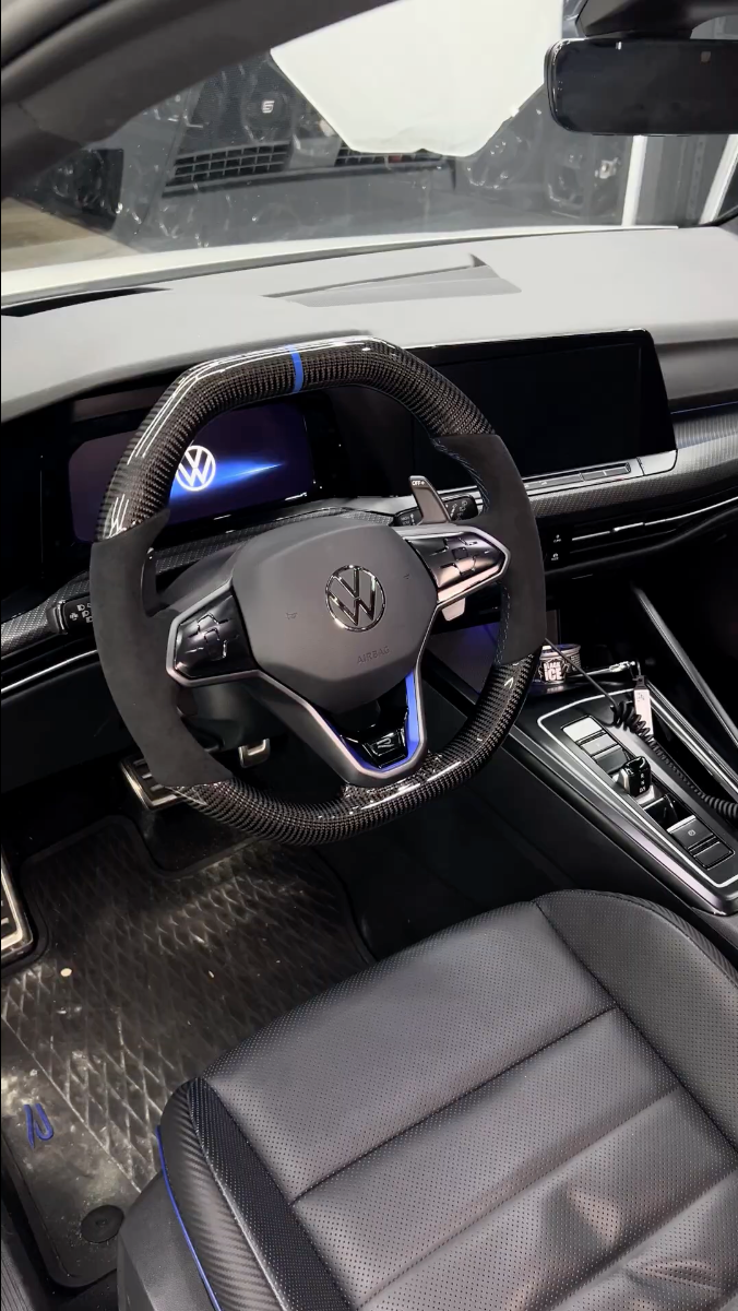 Custom steering wheel build