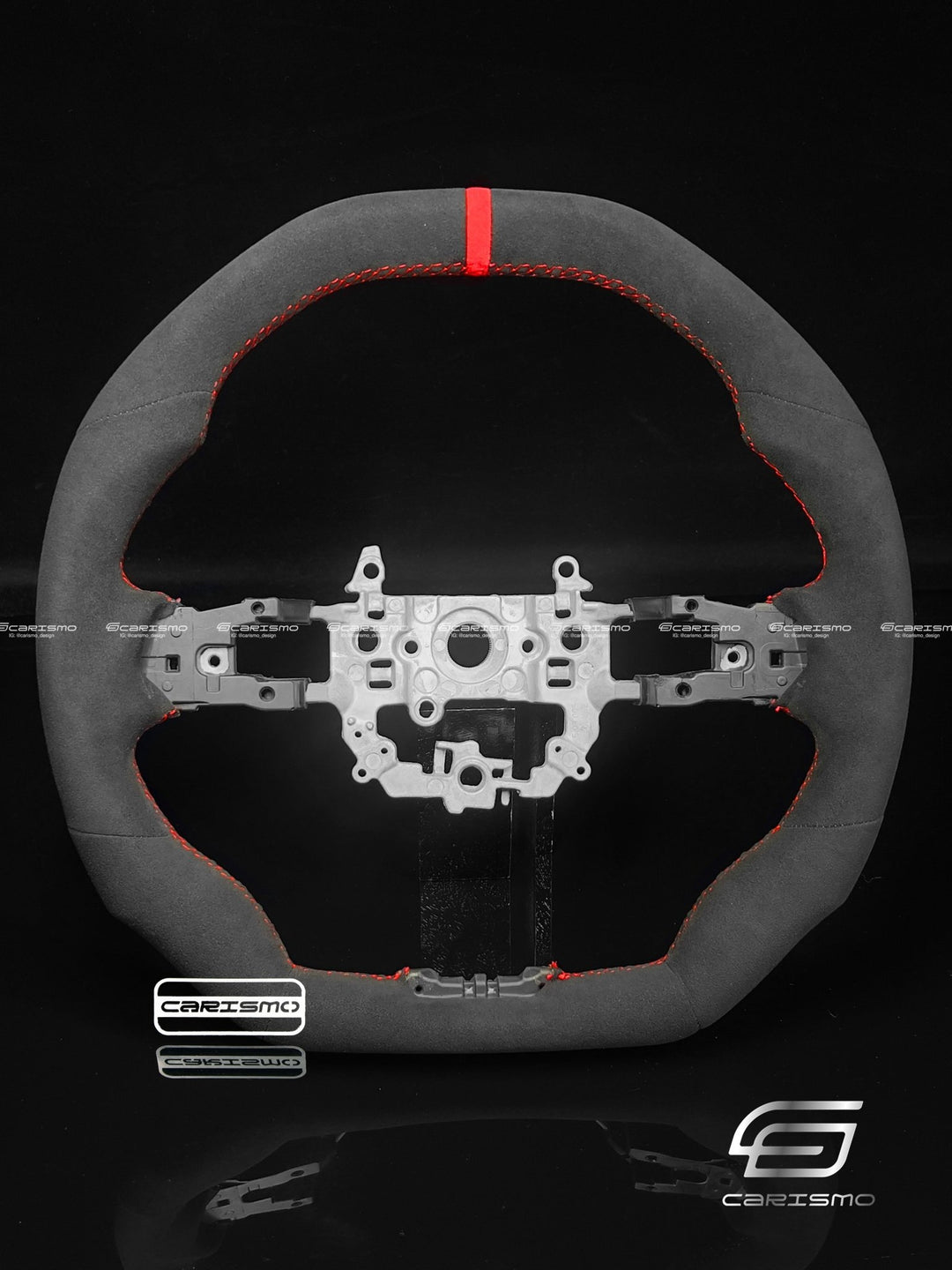 Carismo Steering Wheel For Honda Civic (FE) / Type R (FL5) - Signature - Full Alcantara - Carismo