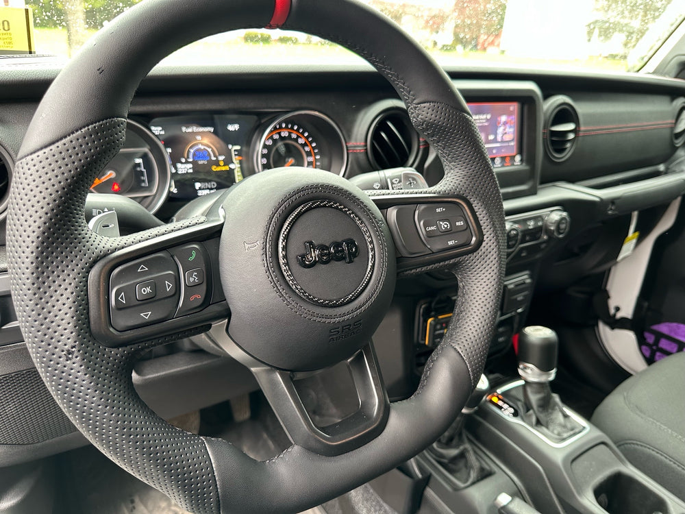 Custom steering wheel build