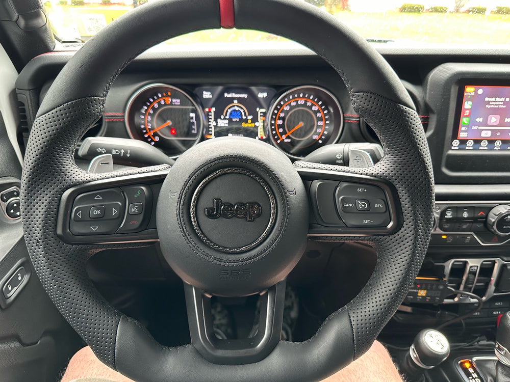 Custom steering wheel build